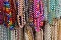 multi-colored necklace of beads ornament for women