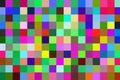 Multi-colored rectangular pixel background. The texture consisting of multi-colored squares Royalty Free Stock Photo
