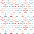 Multi-colored scales pattern Royalty Free Stock Photo