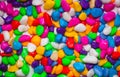 Multi-colored small stones Royalty Free Stock Photo