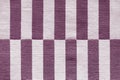 Multi-colored stripes on the fabric. Colorful traditional Peruvian style, close-up rug surface Royalty Free Stock Photo