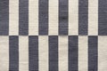 Multi-colored stripes on the fabric. Colorful traditional Peruvian style, close-up rug surface Royalty Free Stock Photo