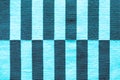 Multi-colored stripes on the fabric. Colorful traditional Peruvian style, close-up rug surface Royalty Free Stock Photo