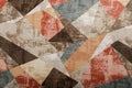 Multi colored textured background pattern, triangle shapes nice texture for backgrounds Royalty Free Stock Photo