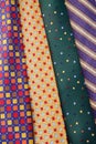 Multi-colored ties
