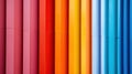 Multi-colored vertical slats