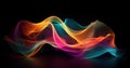 Multi colored vortex swirl spin background AI Generative. Royalty Free Stock Photo