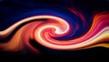 Multi colored vortex swirl spin background Royalty Free Stock Photo