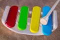 Multi-colored xylophone Royalty Free Stock Photo