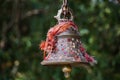 A colorful bell of Hindu Temple