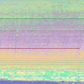 Multi-coloured, digital computer glitch texture Royalty Free Stock Photo