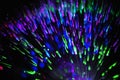 Multi-coloured fiber optics Royalty Free Stock Photo