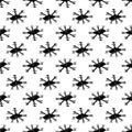 Multi copter drone pattern seamless vector