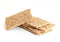 Multi corn crisp bread Royalty Free Stock Photo