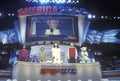 Multi-cultural children address the crowd at the 2000 Democratic Convention at the Staples Center, Los Angeles, CA