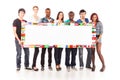 Multi-ethnic Group Of Young Adults Royalty Free Stock Photo