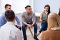 Multi-ethnic People Sitting In Circle Counseling Royalty Free Stock Photo