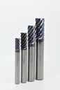 Multi flute endmills Royalty Free Stock Photo