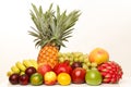Multi Fruits with Pineapple Royalty Free Stock Photo