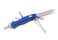 Multi-function knife in the unfolded state Royalty Free Stock Photo