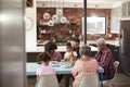 Multi Generation Family Praying Before Meal Around Table At Home Royalty Free Stock Photo