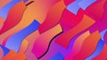 Multi gradient flat shapes