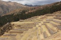 The layered terraces at Pisac