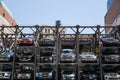 Multi-level parking garage in New York City