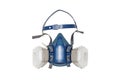 multi-purpose respirator half mask for virus protection. Royalty Free Stock Photo