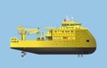 Multi-purpose-support-vessel-series active heave compensated winch subsea crane