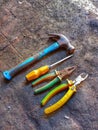 A multi-purpose tool for repairmen repairing broken tools Royalty Free Stock Photo