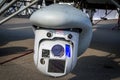 Multi-Sensor surveillance pod under an airplane