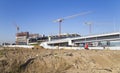 Multi-storey building under construction new residential complex, Moscow, Russia Royalty Free Stock Photo