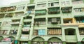 A multi-storey house in a poor area of Manila. Philippines. Royalty Free Stock Photo