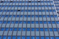 multi-storey modern building with many windows in Copenhagen Royalty Free Stock Photo