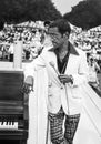 Sammy Davis Jr. at Senior Citizens Picnic in Chicago in 1978