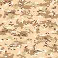 Multicam Camouflage seamless patterns Royalty Free Stock Photo