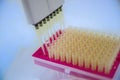 Multichannel pipette Royalty Free Stock Photo