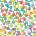 Multicolor Abstract. Retro repetitive wallpaper Royalty Free Stock Photo