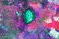 Multicolor abstract watercolored background