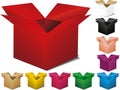 Multicolor box Royalty Free Stock Photo