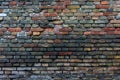 Multicolor brick wall Royalty Free Stock Photo