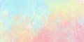 Multicolor bright light saturated artistic cute abstract background, with cloudy different paint colors