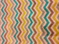 Multicolor cotton blend decorative fabric materials Royalty Free Stock Photo