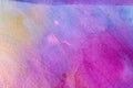 Multicolor creative watercolor background. Abstract stains and lines. Banner.