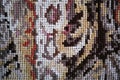 Multicolor cross stitch background Royalty Free Stock Photo