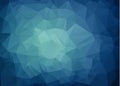 multicolor dark blue geometric rumpled triangular low poly style gradient illustration graphic background. Vector polygonal design