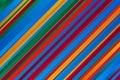 Multicolor Diagonal stripe background line pattern. line Royalty Free Stock Photo