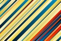 Multicolor Diagonal stripe background line pattern. pattern vector Royalty Free Stock Photo