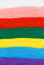 Multicolor embroidery threads background Royalty Free Stock Photo